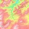 Tortum topographic map, elevation, terrain