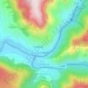 Le Rozier topographic map, elevation, terrain