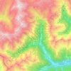 Peio topographic map, elevation, terrain