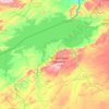 Kariba topographic map, elevation, terrain