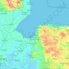 Norfolk Coast National Landscape topographic map, elevation, terrain