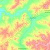 Lun topographic map, elevation, terrain