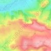 12850 topographic map, elevation, terrain