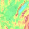 Churchill County topographic map, elevation, terrain