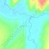 Султанмуратово topographic map, elevation, terrain