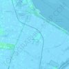 Breezand topographic map, elevation, terrain