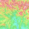 Sobrarbe topographic map, elevation, terrain