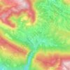 Aulan topographic map, elevation, terrain