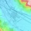 Lac de Passy topographic map, elevation, terrain