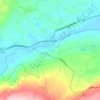 Kerhonkson topographic map, elevation, terrain