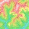 Miazzina topographic map, elevation, terrain