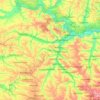Краматорский район topographic map, elevation, terrain