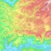 Općina Grožnjan topographic map, elevation, terrain