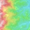 Isolaccio-di-Fiumorbo topographic map, elevation, terrain