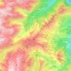 Saint-Colomban-des-Villards topographic map, elevation, terrain