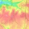 Marly-la-Ville topographic map, elevation, terrain