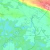 Općina Nijemci topographic map, elevation, terrain