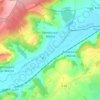 Vernois-sur-Mance topographic map, elevation, terrain