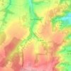 Gy-l'Évêque topographic map, elevation, terrain