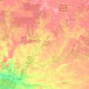 Mbomou topographic map, elevation, terrain