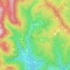 Percile topographic map, elevation, terrain