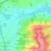 Little Baddow topographic map, elevation, terrain