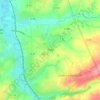 Trelly topographic map, elevation, terrain