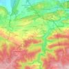 Wellin topographic map, elevation, terrain