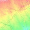 Gwanda topographic map, elevation, terrain