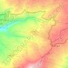 Tarchich topographic map, elevation, terrain