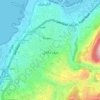 Zouk Mikael topographic map, elevation, terrain