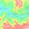 Taliouine topographic map, elevation, terrain