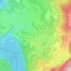 Charchilla topographic map, elevation, terrain