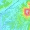 Oze topographic map, elevation, terrain