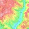 Lissac-et-Mouret topographic map, elevation, terrain