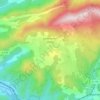 Lesches-en-Diois topographic map, elevation, terrain