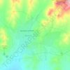 Zuunmod topographic map, elevation, terrain