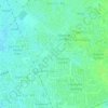 Hibiscus topographic map, elevation, terrain
