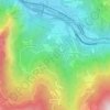 Saint-Martin-d'Arc topographic map, elevation, terrain