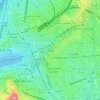 Thiers topographic map, elevation, terrain