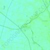 Donington CP topographic map, elevation, terrain