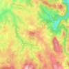 Nizerolles topographic map, elevation, terrain