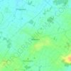 Moulon topographic map, elevation, terrain