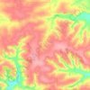 Широкоуступское сельское поселение topographic map, elevation, terrain