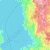 Rutsiro topographic map, elevation, terrain
