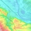 Heidenau topographic map, elevation, terrain