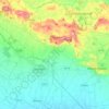 Cavriana topographic map, elevation, terrain