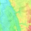 Saint-Yan topographic map, elevation, terrain