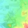 Throckmorton topographic map, elevation, terrain