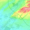 Giarmata topographic map, elevation, terrain